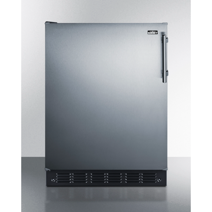 Summit 24 inch Wide Refrigerator-Freezer