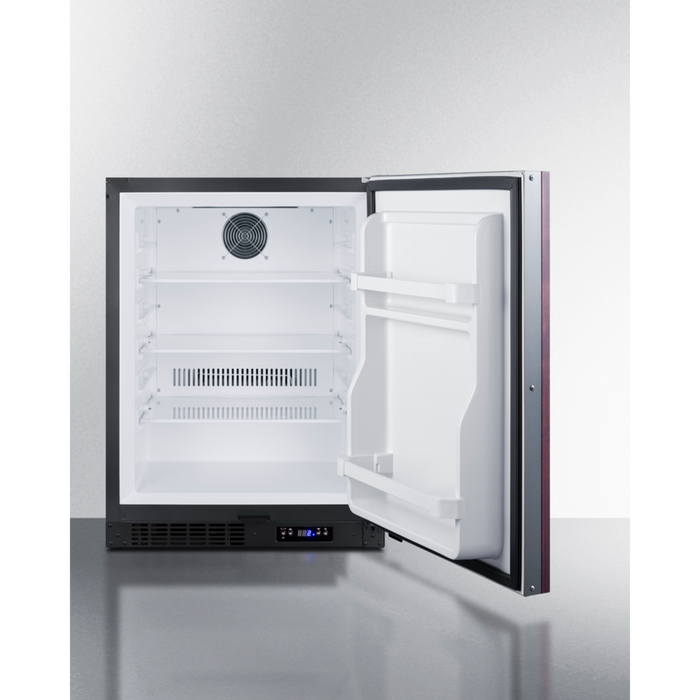 Summit 24 Inch Wide Built-In All-Freezer, ADA Compliant (Panel Not Included)
