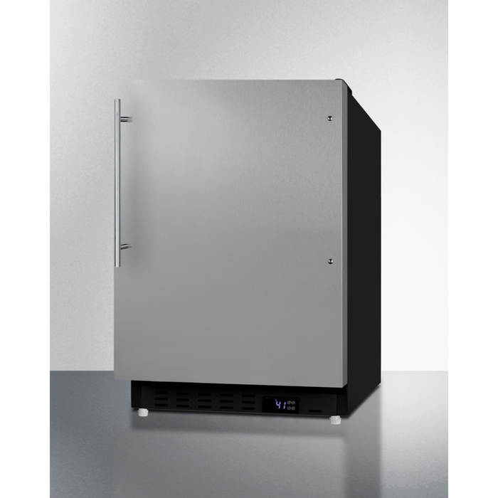 Summit 21 Inch Wide Built-In All-Refrigerator, ADA Compliant