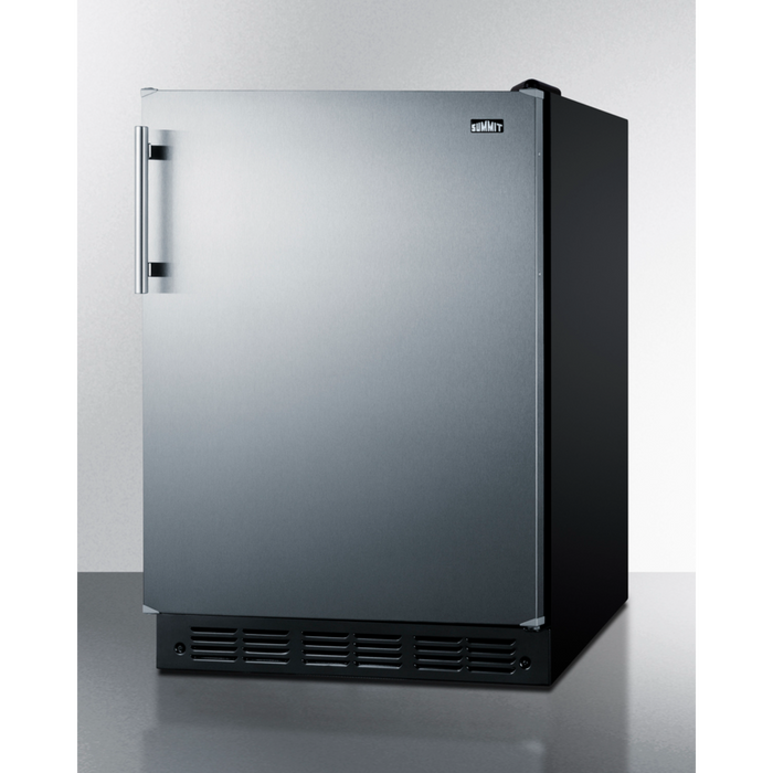 Summit 24 Inch Wide Refrigerator-Freezer