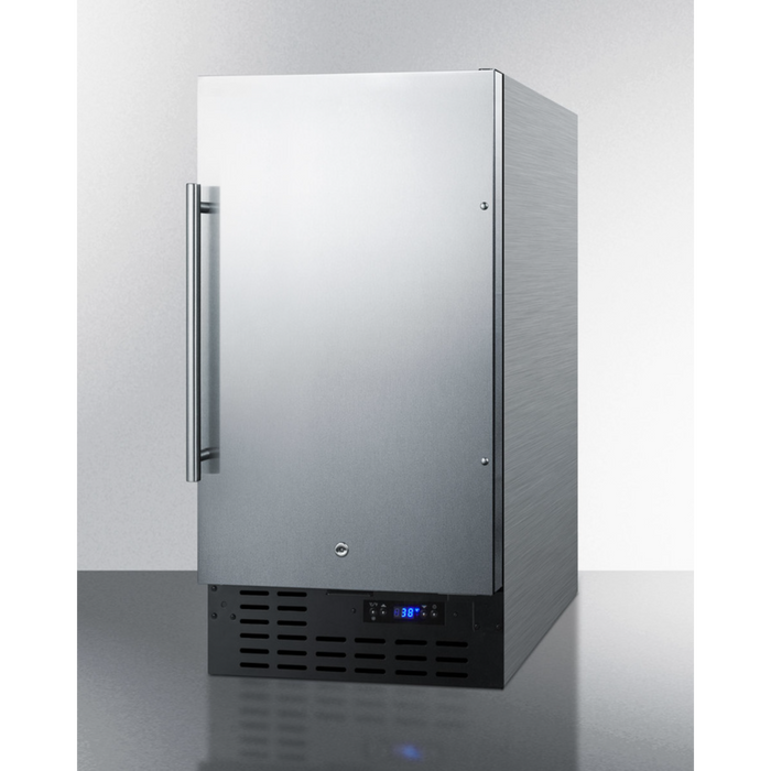 Summit 18 Inch Wide Built-In All-Refrigerator