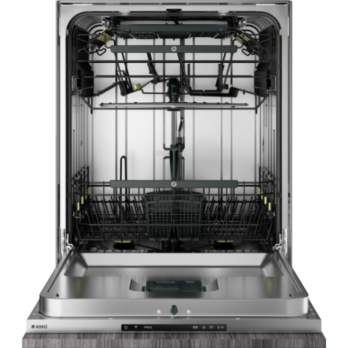 Asko Logic 24 Inch Wide 16 Place Setting Built-In Panel Ready Top Control Dishwasher with Sliding Door, Turbo Combi Drying™, and Auto Door Open Drying™