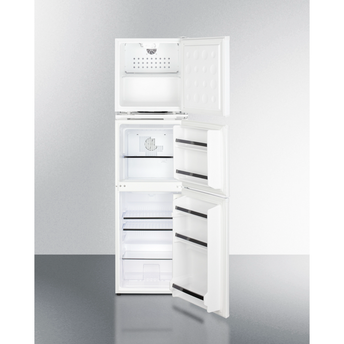 Summit 19 Inch Wide Allergy-Free Refrigerator/General Purpose Refrigerator-Freezer Combination