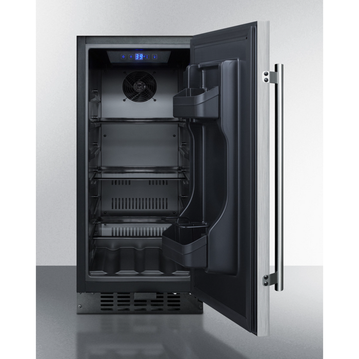 Summit 15 Inch Wide Built-In All-Refrigerator, ADA Compliant