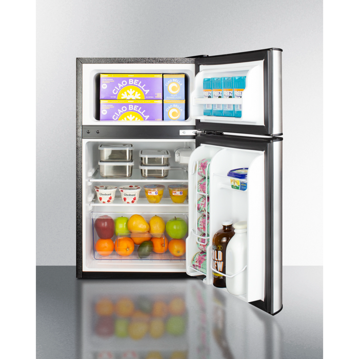 Summit 19 Inch Wide 2-Door Refrigerator-Freezer