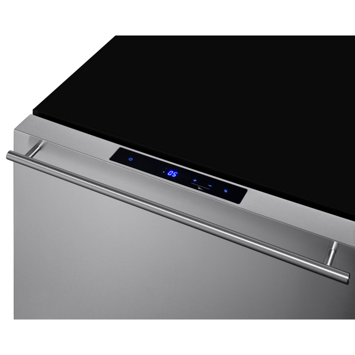 Summit 24 Inch Wide 2-Drawer All-Freezer, ADA Compliant
