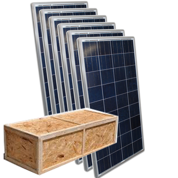 AIMS Power 555 Watt Solar Panel Monocrystalline – 10 PACK