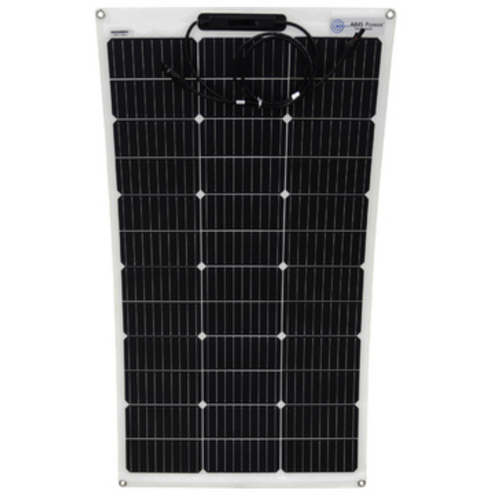 AIMS Power 100 Watt Flexible Bendable Slim Solar Panel Monocrystalline