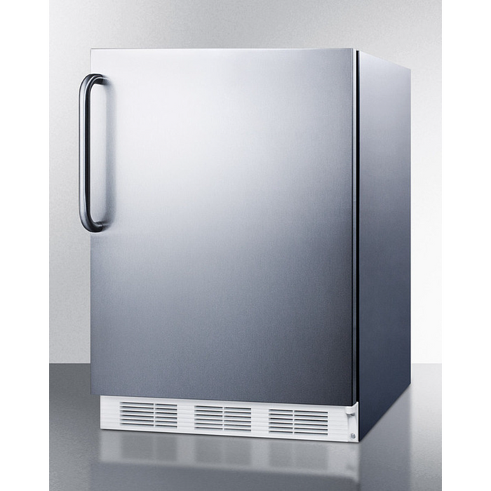 Summit 24 Inch Wide Built-In Refrigerator-Freezer, ADA Compliant