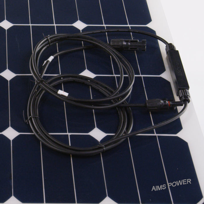 AIMS Power 60 Watt Flexible Bendable Slim Solar Panel Monocrystalline