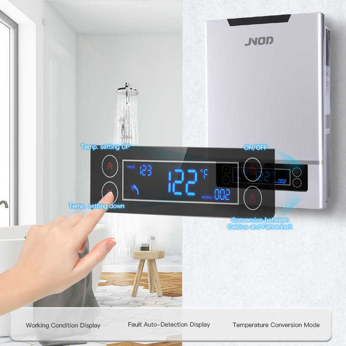 Whole house domestic tankless electric water heater instant electric water heater geyser for shower